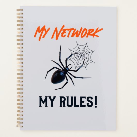 Mein Netzwerk, meine Regeln herrschen IT Planer (Vorderseite)
