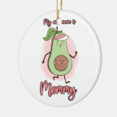 Mein neuer Name ist Mama Keramik Ornament (Links)