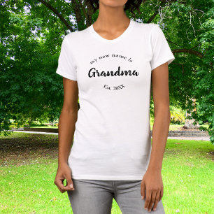 Mein neuer Name ist Oma Classic T-Shirt