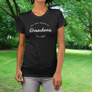 Mein neuer Name ist Oma Est T-Shirt