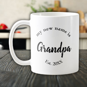 Mein neuer Name ist Opa Est Kaffeetasse