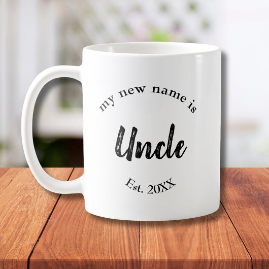 Mein neuer Name ist Uncle Est New Uncle Coffee Tas Kaffeetasse