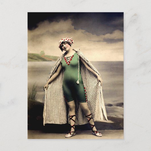 MEIN neuer Swimsuit Postkarte (Vorderseite)