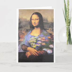 Mein neues Kleid - Mona Lisa im Monet Karte