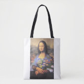 Mein neues Kleid - Mona Lisa im Monet Tasche (Vorderseite)