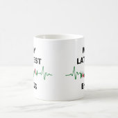 Mein neuester EKG Stock Trader Kaffeetasse (Mittel)