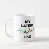 Mein neuester EKG Stock Trader Kaffeetasse (Links)
