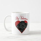 Mein Neufundland Valentine Kaffeetasse (Links)
