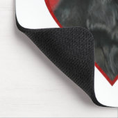 Mein Neufundland Valentine Mousepad (Ecke)