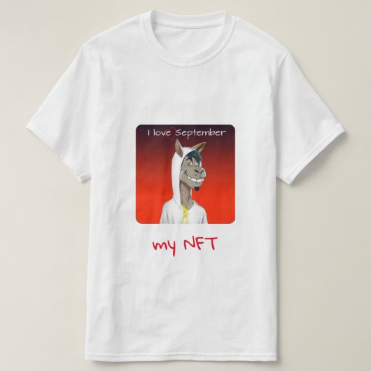 mein NFT T-Shirt (Design vorne)