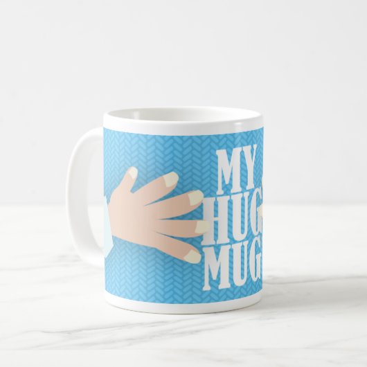 Mein Niedlicher Cartoon Spaß Slogan Art Fun Kaffeetasse (Vorderseite Links)