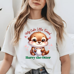 Mein Niedlicher kleiner Freund Harry the Otter Tri-Blend Shirt
