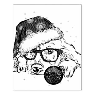 Mein niedlicher kleiner Welpe Gummistempel