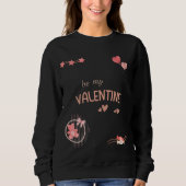 mein niedlicher Valentinbär sein Sweatshirt (Vorderseite)
