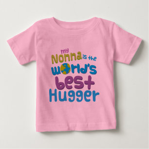 Mein Nonna ist das beste Hugger in der Welt Baby T-shirt