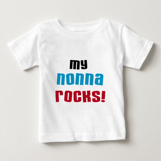 Mein Nonna schaukelt T - Shirts und Geschenke (Vorderseite)