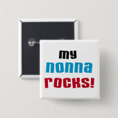 Mein Nonna schaukelt T - Shirts und Geschenke Button (Vorne & Hinten)