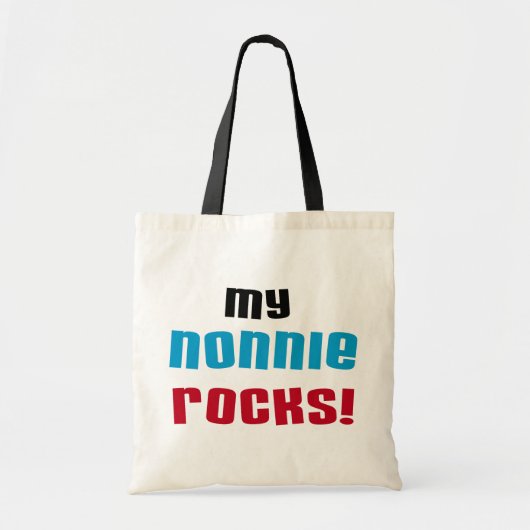 Mein Nonnie schaukelt T - Shirts und Geschenke Tragetasche (Vorne)