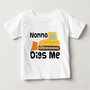 Mein Nonno gräbt mich Baby T-shirt