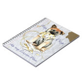 Mein norwegisches Elkhound Ate My Lessingplan-Note Notizblock (Linke Seite)