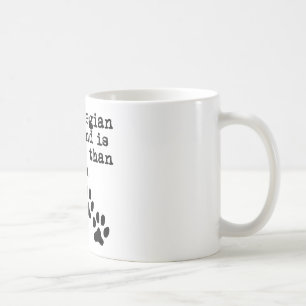 Mein norwegisches Elkhound ist intelligenter als Kaffeetasse