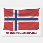 Mein norwegisches Kitchenmagnet Magnet (Vorderseite)