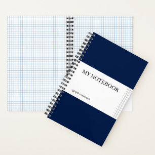 Mein Notebook, Graph Journal Notebook, Oxford Navy Notizblock
