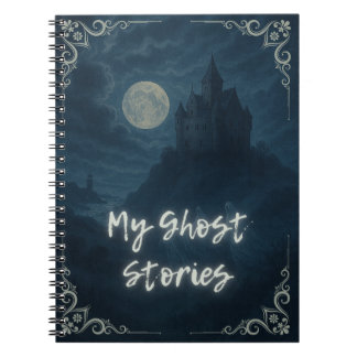 Mein Notizbuch für Geisterstories Notizblock