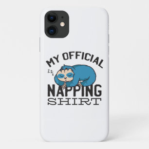 Mein offizielles Napp-Shirt - Faules schlafendes F Case-Mate iPhone Hülle