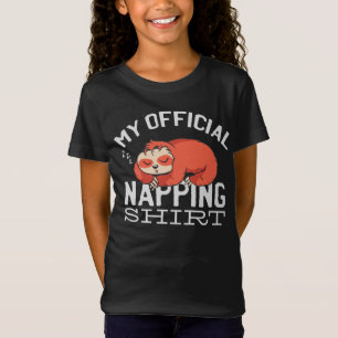 Mein offizielles Napping-Shirt Faultier T-Shirt