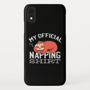 Mein offizielles Nickerchen-Shirt Faultier Case-Mate iPhone Hülle