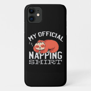 Mein offizielles Nickerchen-Shirt Faultier Case-Mate iPhone Hülle