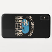 Mein offizielles Shirt, ein wackeliger Schlaf Case-Mate iPhone Hülle (Rückseite (Horizontal))