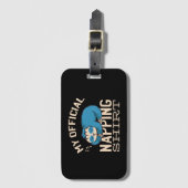 Mein offizielles Shirt, ein wackeliger Schlaf Gepäckanhänger (Vorderseite Vertikal)