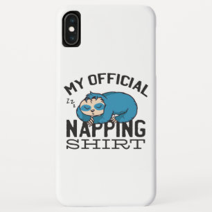 Mein offizielles Shirt - Lächelnder Schlaf Case-Mate iPhone Hülle