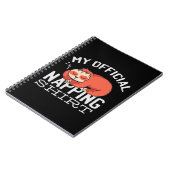 Mein offizielles Shirt - Lächelnder Schlaf Notizblock (Linke Seite)