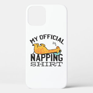 Mein offizielles Shirt - Lazy schlafend Giraffe Case-Mate iPhone Hülle