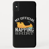 Mein offizielles Shirt - Lazy schlafend Giraffe Case-Mate iPhone Hülle (Rückseite)