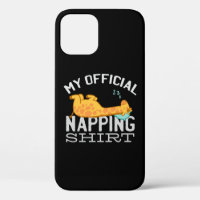 Mein offizielles Shirt - Lazy schlafend Giraffe