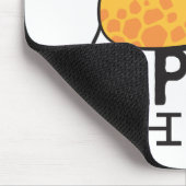 Mein offizielles Shirt - Lazy schlafend Giraffe Mousepad (Ecke)