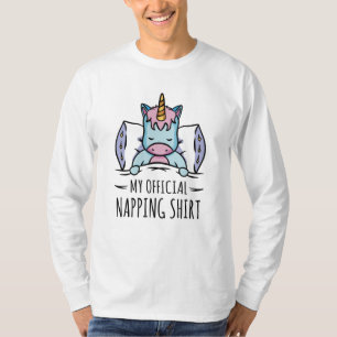 Mein offizielles Shirt mit schlafenden Einhorn