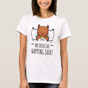 Mein offizielles Shirt mit Schlafkatze