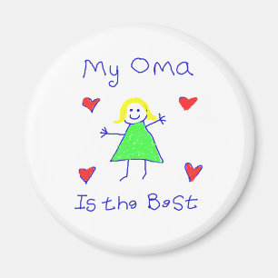 Mein Oma ist das Beste Magnet