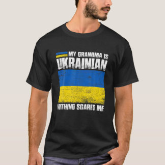 Mein Oma ist Ukrainisch nichts, was mich Ukraina i T-Shirt