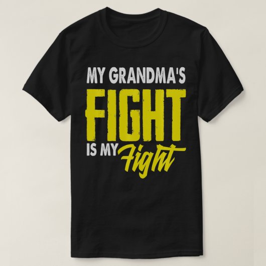 Mein Oma kämpft gegen den Sarcoma-Knochenkrebs T-Shirt (Design vorne)