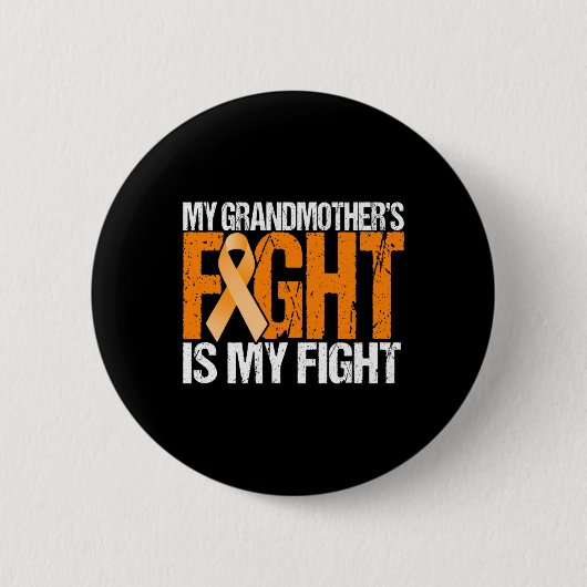 Mein Oma kämpft gegen Leukämie Button (Vorderseite)