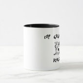 Mein Oma Rock Drums Tasse (Zentrum)