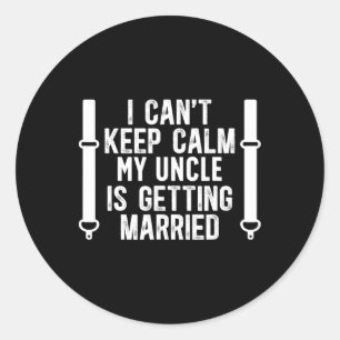 Mein Onkel heiraten Nephew vom Gräuel Ne Runder Aufkleber