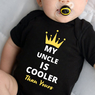 Mein Onkel ist cooler als deiner Baby Strampler