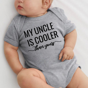 Mein Onkel ist cooler als deiner Baby Strampler